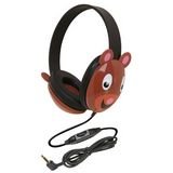 Global Marketing Partners Califone Kids Stereo and PC Headphone Bear Design (2810-BE)