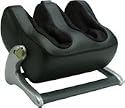 Human Touch Faux Leather Calf/Foot Massager Ottoman 3.0 - Black