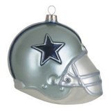 Dallas Cowboys NHL Hockey Blown Glass 4" Christmas Tree Ornament - NFL Football