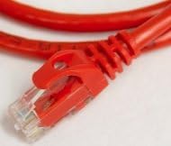 Network Cables Online-Red 100ft "Ferari Style" CAT6 Network Patch Cable