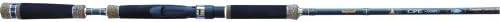 KingHawk Crappie Casting Rod (2-Piece), Black/Blue, 10-Feet