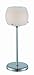 Lite Source LS-21486C/FRO Gimbya Mini Table Lamp, Chrome with Frost Glass Shade
