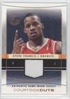 2003-04 Flair Final Edition Courtside Cuts Jerseys 75 #SN - Steve Francis/75