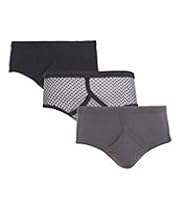3 Pack Classic Pure Cotton Assorted Briefs