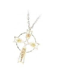 Black Hills Gold Necklace - Cross - Eternity Circle