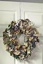 Over the Door Wreath Hanger Hook White Holiday Decor Hook