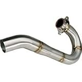 03-12 SUZUKI LTZ400: PRO CIRCUIT T-4 HEAD PIPE STAINLESS (SILVER) by Pro Circuit