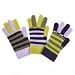 Marvelous Purple/Green Gloves by LittleMissMatched - Teen/Adult