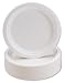Robinson Young Plates Super Rigid Biodegradable Microwaveable Diameter 230mm Ref 3864 [Pack 50]