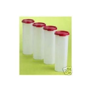 Tupperware Modular Mates Round 4 Set of 4 Bold N Blue by