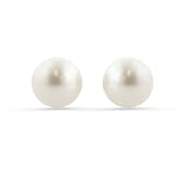 8mm Freshwater Pearl Earrings with Sterling Silver Post