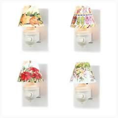 Seasons in the Country Spin Shade Night-Light Set