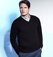 2" Longer Cashmilon™ V-Neck Jumper