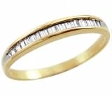 (.15 Ctw) 10k Yellow Gold Women’s Diamond Ring Band