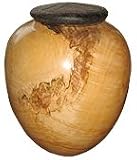 Dragonfly Natural Wood Cremation Memorial Funeral Urn