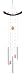 Woodstock Chi Energy Chime - Rose Quartz
