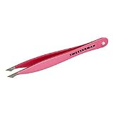 Tweezerman Crystal Pink Point Slant Tweezers