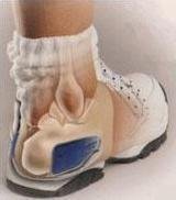 Brownmed Heel Hugger with Magnets, Large, 0.1 Pound