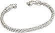 Womens Costume Jewelry Cuff Bracelet Sterling Silver in Indian-Style (Free Shipping) (brclt148)