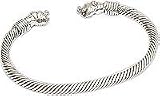 Womens Costume Jewelry Cuff Bracelet Sterling Silver in Indian-Style (brclt148)