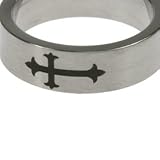 316L Stainless Steel Ring Laser-cut ring