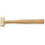 Armstrong 81-110 1/2-Pound Brass Hammer Hickory Handle