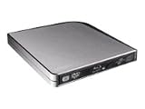 LiteOn eSEU206-04 externer Blu-ray 8x Brenner (DVD&plusmn;RW, DVD&plusmn;R DL) grau