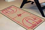 NBA Houston Rockets NBA Court Runner Area Rug - Home Decor Floor Mat