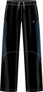 Adidas Herren Sporthose PREDATOR Style Woven, black/sharp blue, S Preisvergleich