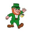 Leprechaun Temporary Tattoo 2x2