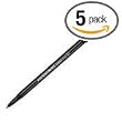 Paper Mate EraseMate Set of 5 Black Pens