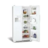 Frigidaire 26 cu ft Standard Depth Side by Side Refrigerator w/ 4 Button Dispenser - FRS6R3J W / B /