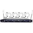 Pyle-Pro PDWM4400 4-Mic VHF Wireless Lavaliere/Headset System