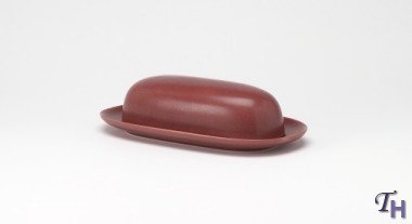 Noritake Colorwave Covered Butter Raspberry