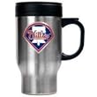 Philadelphia Phillies Stainless Steel 16 oz Travel Mug - MLB Baseball