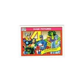  1990 Impel Marvel Comics #138 Avengers Team Pictures Trading Card