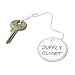 Avery White Metal Rim Tags, Strung, 1.5-Inch Diameter, Pack of 500 (14314)