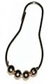 Metal Roller Shower Rings/Hooks - Brass