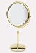 SeeAll 9 Polished Chrome Adjustable Stand Pedestal Vanity Makeup Mirror