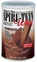 Chocolate Spirutein Whey - 1 lbs - Powder