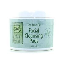 Desert Essence - Tea Tree Oil Facial Cleansing Pads, 50 pads