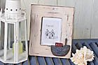Photo Frame, Old Boat, White Distressed, H20.5xW17xD3cm