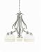 World Imports - 4945-37 : 5 LTS CHANDELIER - Brushed Nickel