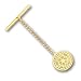 Gold-plated Rotary Tie Tack