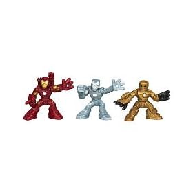 Iron Man 2 Super Hero Squad 3-Pack - Armor Evolutions
