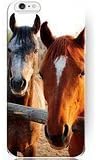 DAOJIE Generic New Fashion Creative Vintage Design 5.5 Inch Apple Iphone 6 plus Animal Case -- Horse Enjoying Weekend Time Leisurely