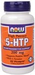 NOW HIGH POTENCY 5-HTP 200MG WITH L-TYROSINE 60 VCAPS