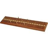 Jaques Mahogany Cribbage (board only)