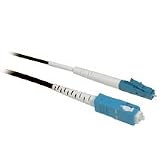 Cables to Go - Patch cable - LC single mode (M) - SC single mode (M) - 16.4 ft - fiber optic - 9 / 125 micron - black