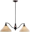 Sea Gull Brixham 2 Light Island Pendant Rustic Bronze With Copper